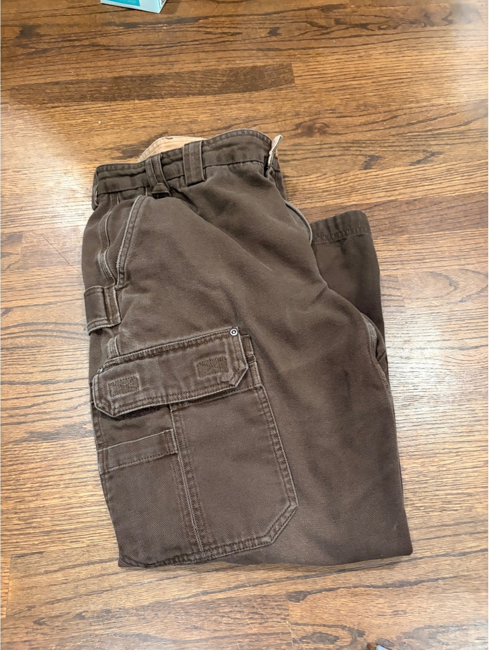 Duluth Trading Co. Brown Cotton Cargo Pants Size 37x28
